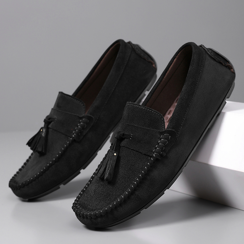 Men'S Shoes Hugo Boss - Mocassini Classici da Uomo con Nappe,