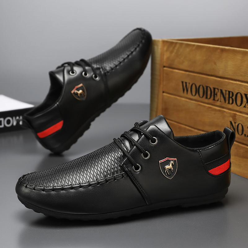 Men Shoes Boss - Mocassini da Uomo Monocolore Business Casual