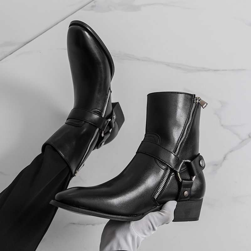 Men Shoes Boss - Stivali da cowboy da esterno traspiranti