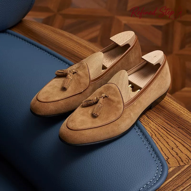 Mocassini da uomo in pelle sca - Men Shoes Kinds recensione e prezzo