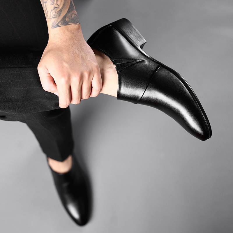 Scarpe Oxford in Pelle da Uomo - Men Shoes Official recensione e prezzo