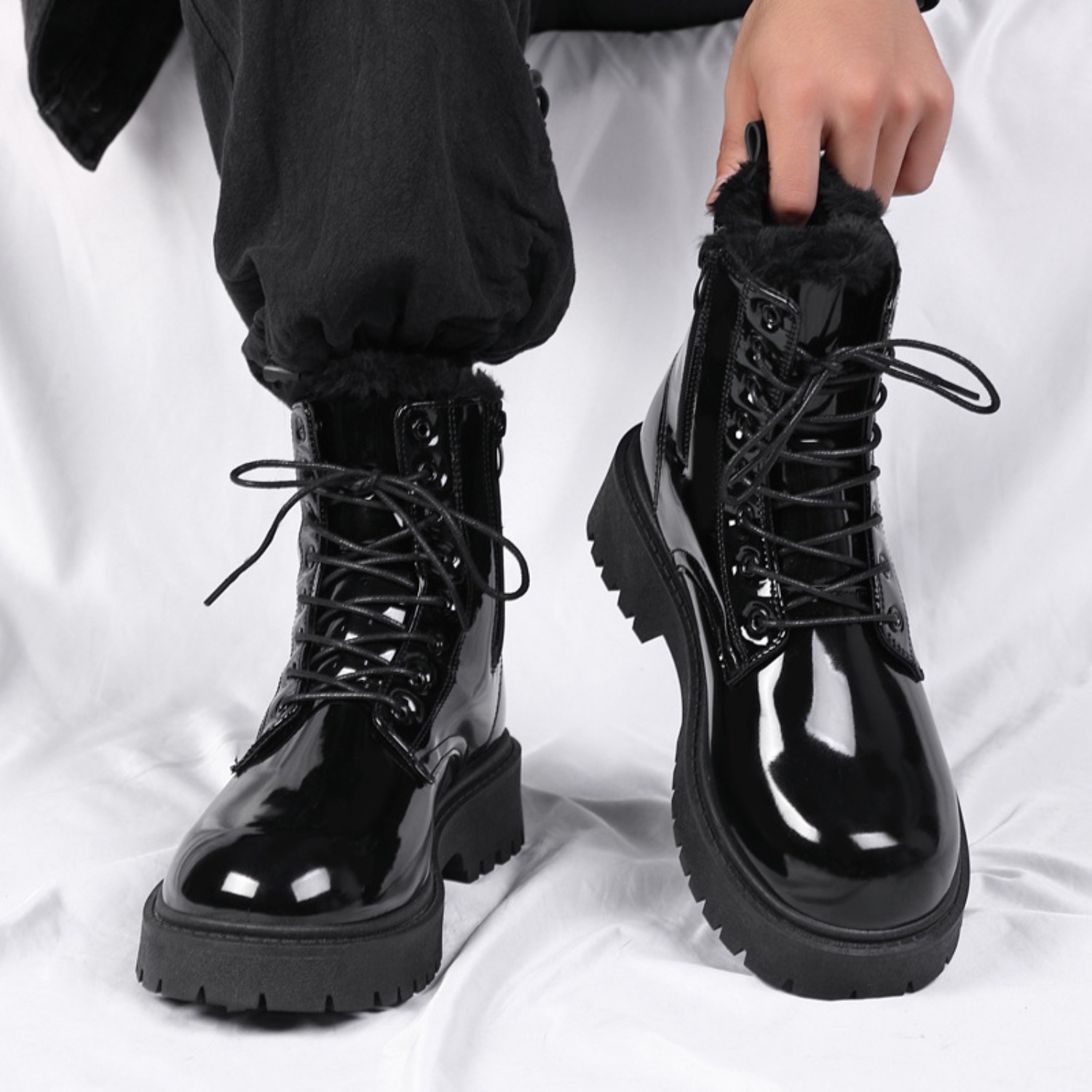Stivali invernali da uomo cald - Men Shoes Office recensione e prezzo