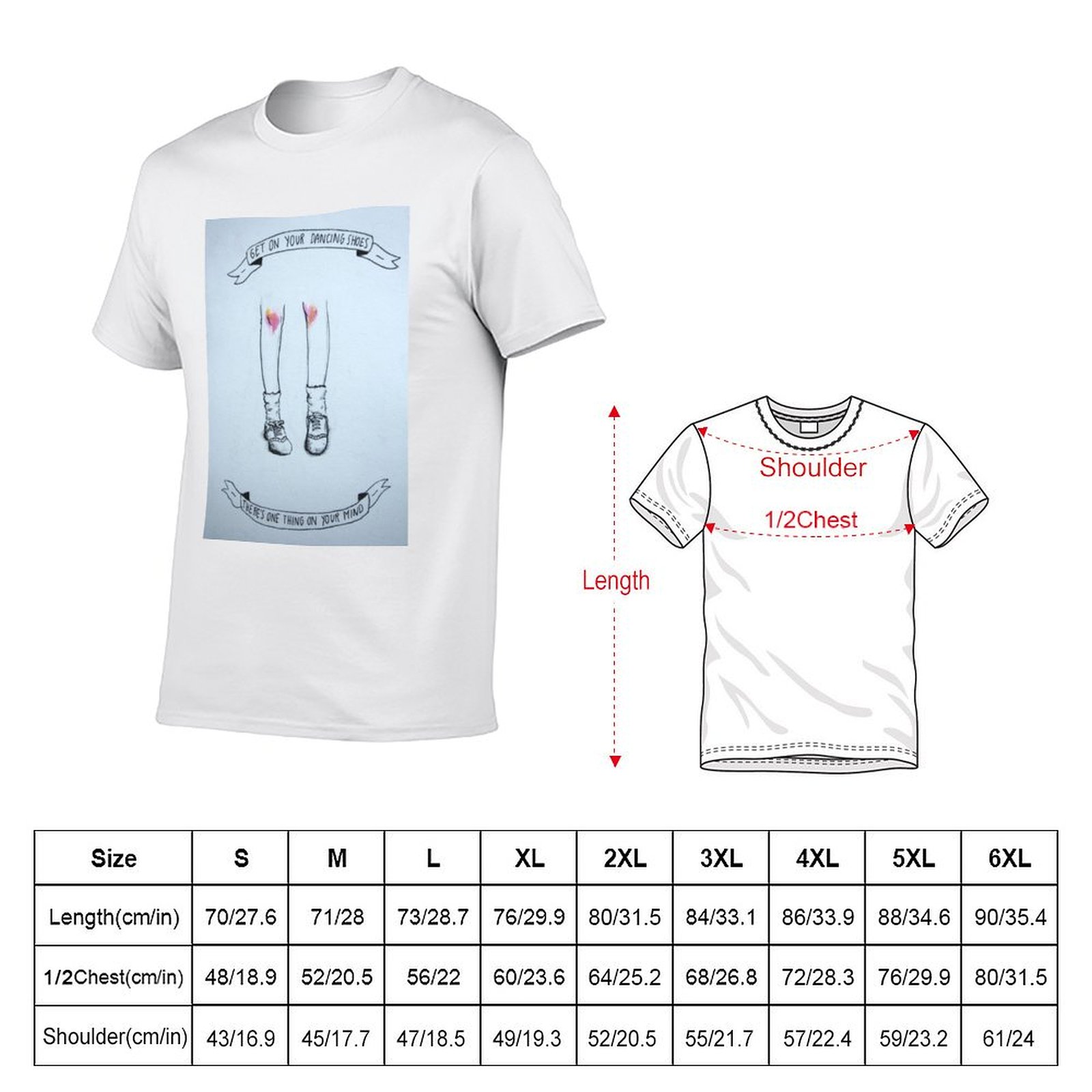 T-shirt con illustrazione di s - Men Shoes Illustration recensione e prezzo