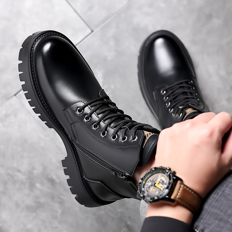 Stivali classici da uomo in ve - Men Shoes Office recensione e prezzo