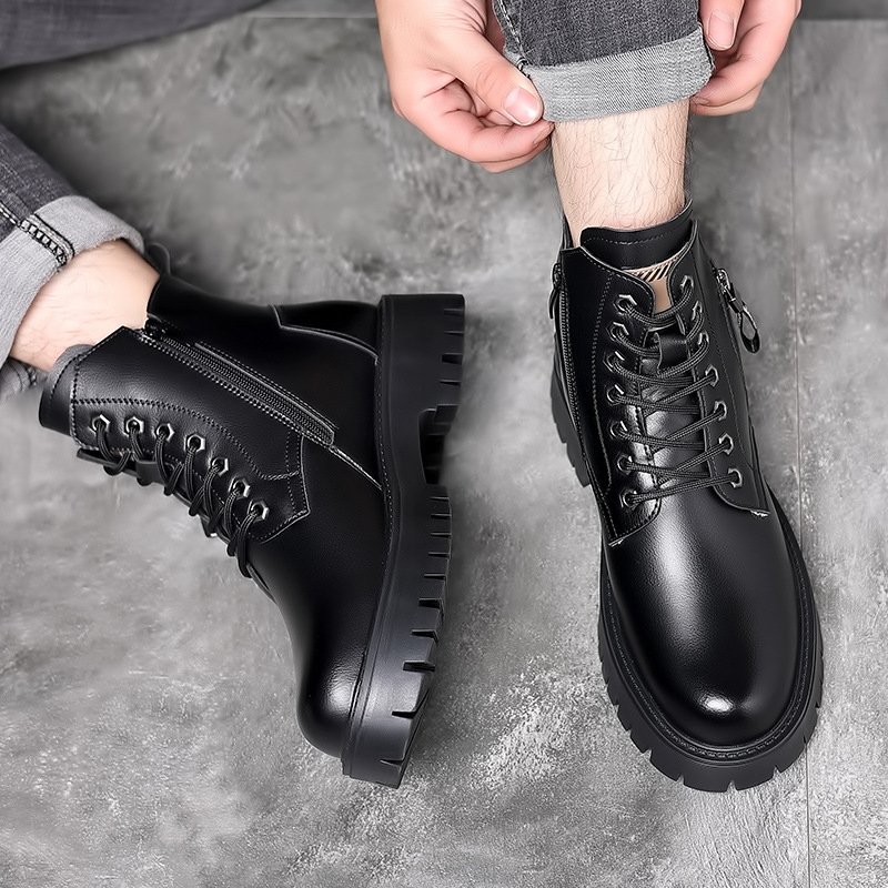 Stivali classici da uomo in ve - Men Shoes Office recensione e prezzo