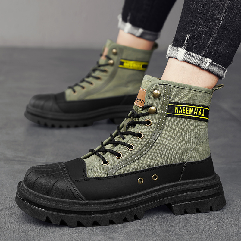 Stivali di tela da uomo Moda S - Men Shoes Office recensione e prezzo