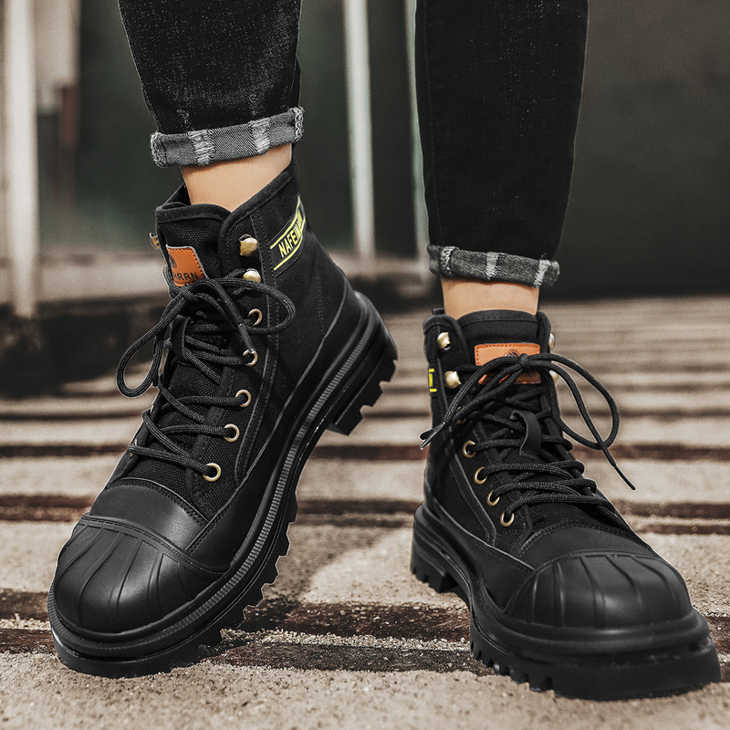 Stivali di tela da uomo Moda S - Men Shoes Office recensione e prezzo