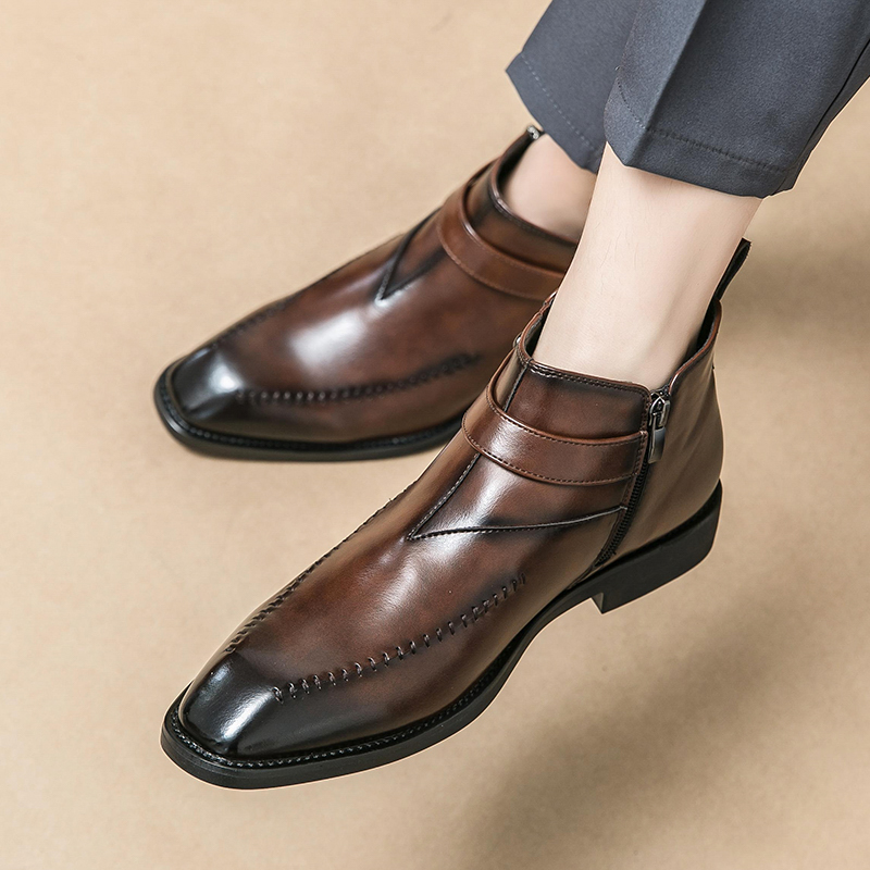 Stivaletti Chelsea morbidi e c - Men Shoes Boss recensione e prezzo