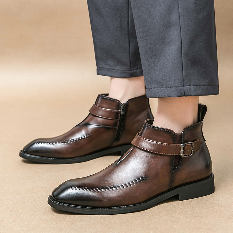 Stivaletti Chelsea morbidi e c - Men Shoes Boss recensione e prezzo