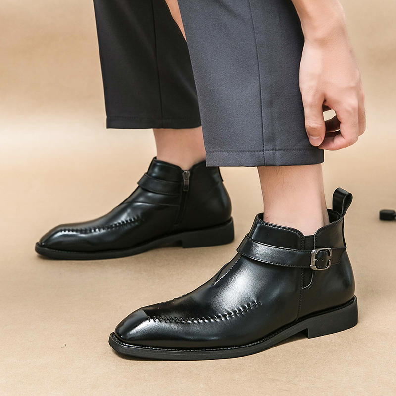 Stivaletti Chelsea morbidi e c - Men Shoes Boss recensione e prezzo